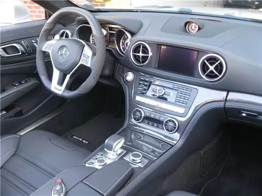 Mercedes SL R231 2012 Inleg dashboard Interieurset aansluitend en pasgemaakt 60 Delen