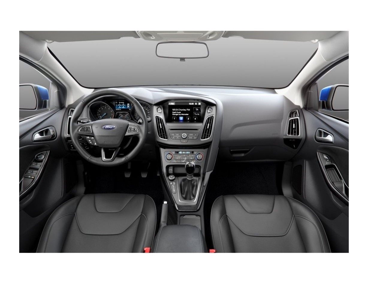 Ford Focus 2015-2017 3D Inleg dashboard Interieurset aansluitend en pasgemaakt op he 16-Teile