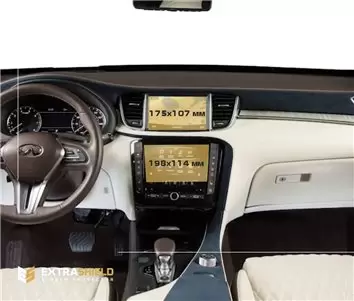 Hyundai Tucson 2021 - Present Multimedia 10,25" HD transparant navigatiebeschermglas