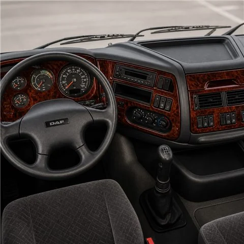 Daf 95 XF 1997+ 3D dashboard trim kit, 12 parts