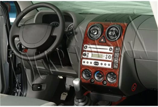 Ford Fusion 06.02-08.05 3M 3D Interior Dashboard Trim Kit Dash Trim Dekor 5-Parts