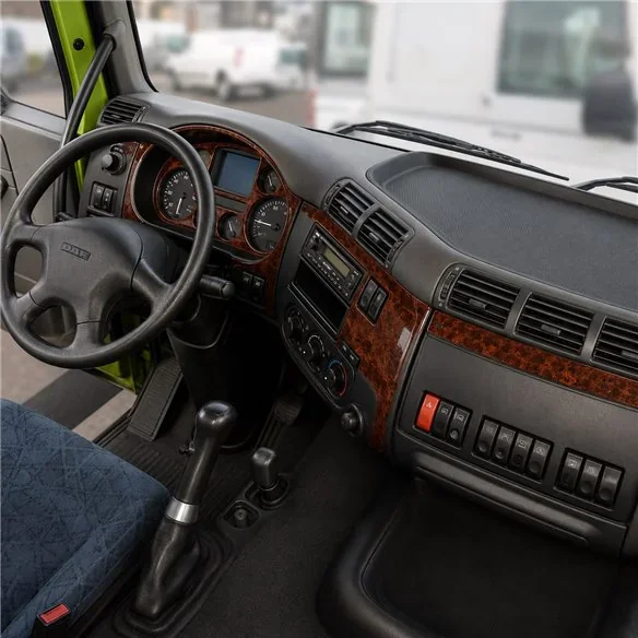 Daf CF 2001-2011 3D dashboard trim kit, 16 parts
