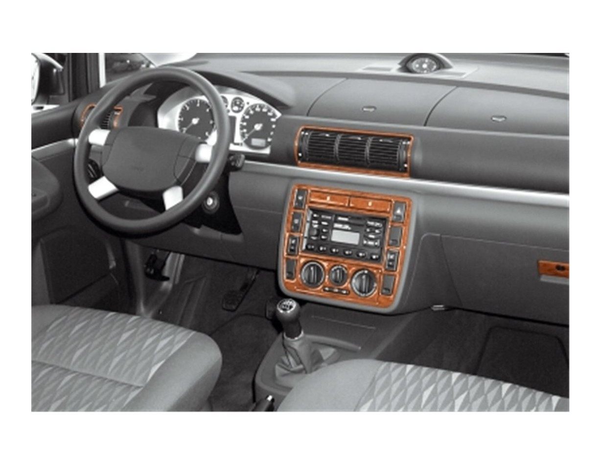 Ford Galaxi 04.2000 3D Decor de carlinga su interior del coche 10-Partes