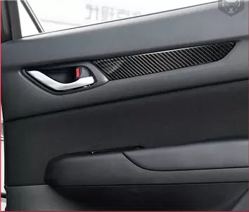 Mazda CX-5 KF ab 2017 3D Inleg dashboard Interieurset aansluitend en pasgemaakt op he 27-Teile