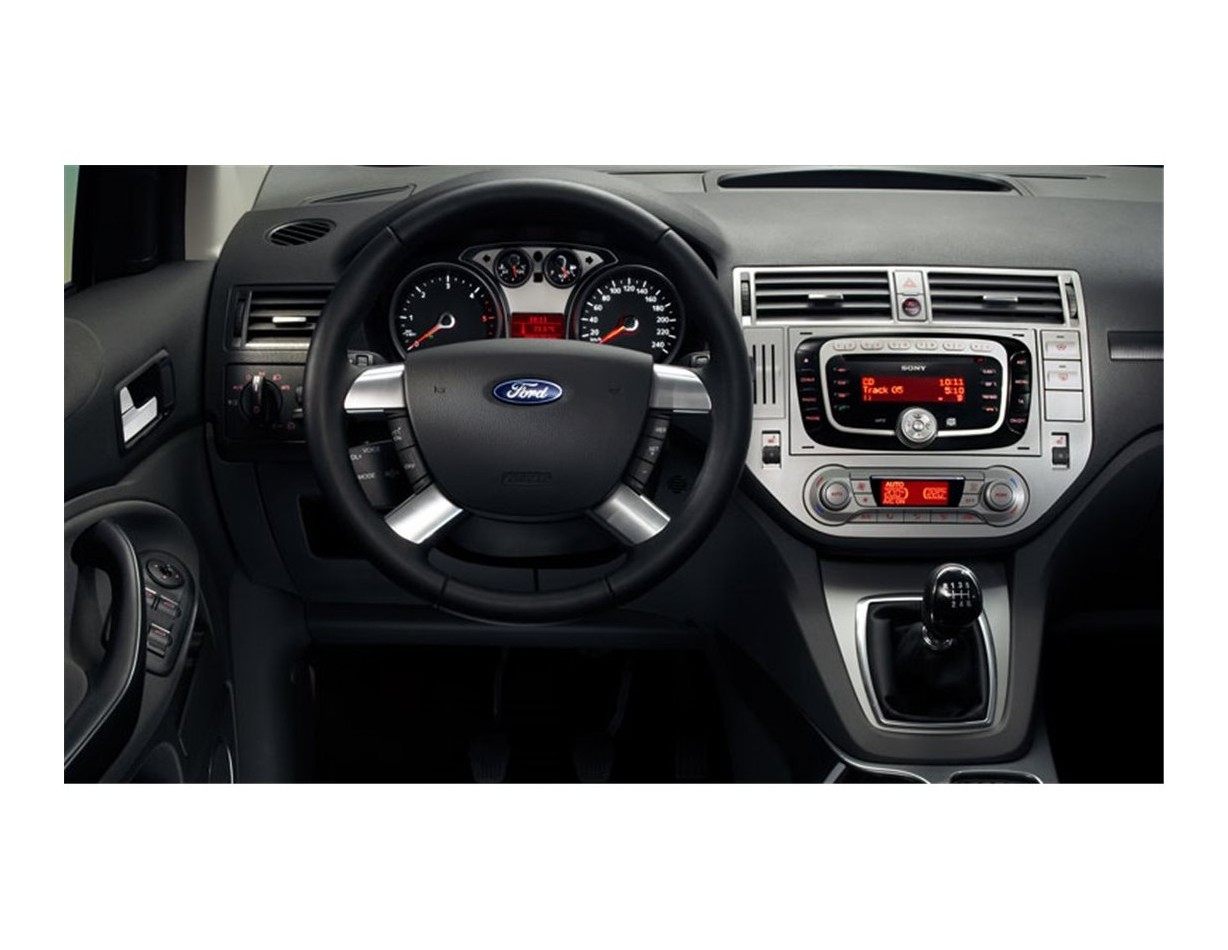 Ford Kuga I 2008-2013 3D Decor de carlinga su interior del coche 12-Partes