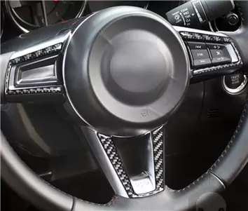 Mazda MX-5 Miata ND Mk4 2015-2020 Mittelkonsole Armaturendekor Cockpit Dekor 25-Teilige - 7- Cockpit Dekor Innenraum