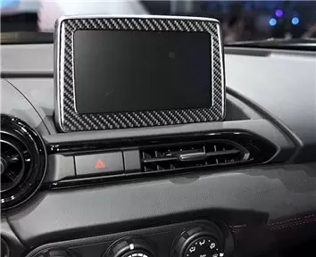 Mazda MX-5 Miata ND Mk4 2015-2020 3D Decor de carlinga su interior del coche 25-Partes