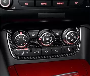 Audi TT 2007-2014 Full Set, Without NAVI Interior BD Dash Trim Kit