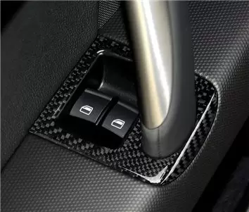 Audi TT 2008-2014-Coupe 3D Decor de carlinga su interior del coche 20-Partes