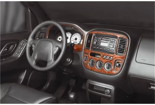 Ford Maverick 01.2001 3M 3D Interior Dashboard Trim Kit Dash Trim Dekor 6-Parts