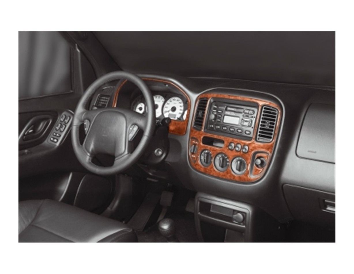 Ford Maverick 01.2001 3M 3D Interior Dashboard Trim Kit Dash Trim Dekor 6-Parts