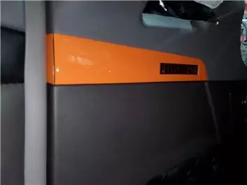 Kenworth W900 2019–2022 Innenausstattung Dash Trim Kit Kombipaket - 3- Cockpit Dekor Innenraum