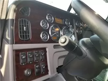 Camioneta Peterbilt 365 - Año 2016-2021 Kit de acabado de tablero completo estilo cabina interior