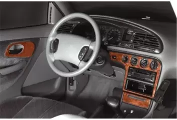 Ford Mondeo 03.93-09.96 3M 3D Interior Dashboard Trim Kit Dash Trim Dekor 11-Parts