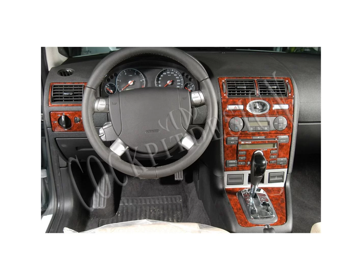 Ford Mondeo 06.03-06.06 3M 3D Interior Dashboard Trim Kit Dash Trim Dekor 13-Parts