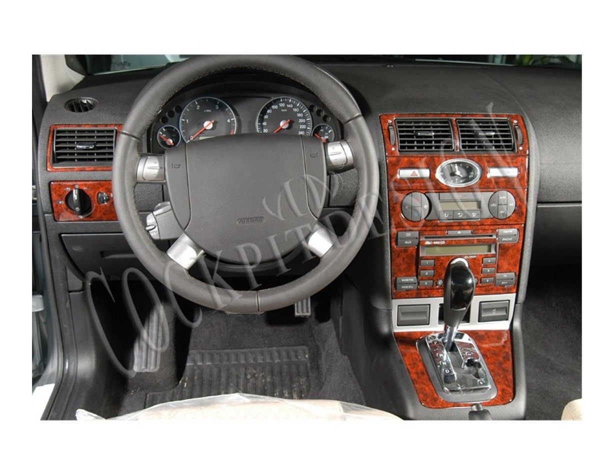Ford Mondeo 06.03 - 06.06 Kit Rivestimento Cruscotto all'interno del veicolo Cruscotti personalizzati 13-Decori
