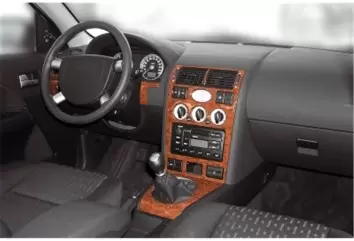 Ford Mondeo 10.00-05.03 3D Decor de carlinga su interior del coche 8-Partes