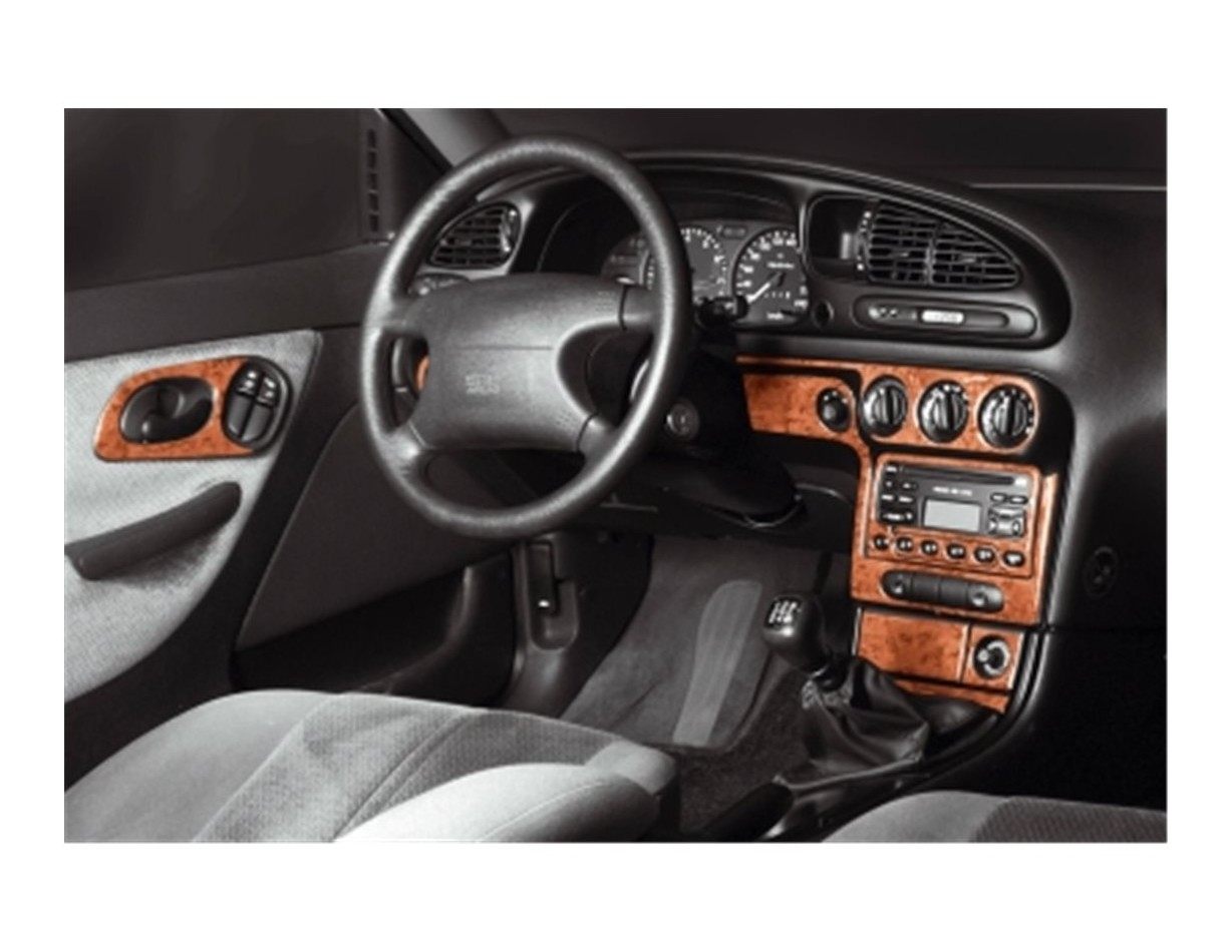 Ford Mondeo 10.96-09.00 3M 3D Interior Dashboard Trim Kit Dash Trim Dekor 18-Parts