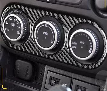 Mazda MX-5 Miata NC Mk3 2009-2015 Mittelkonsole Armaturendekor Cockpit Dekor 40-Teilige - 4- Cockpit Dekor Innenraum