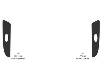 Peterbilt 365 (camion) 2016-2023 Interni in stile cabina Kit rivestimento cruscotto molto originale Peterbilt 365 (camion) 2016-2023 Interni in stile cabina Kit rivestimento cruscotto molto originale