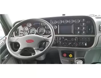 Peterbilt 389 Truck - Jaar 2016-2021 Interieurcabinestijl Volledige dashboardafwerkingsset