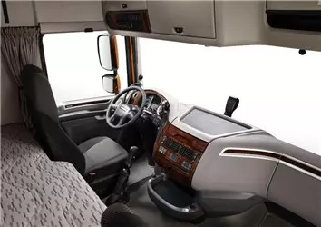 Daf XF106/116 2013 3D Interior Dashboard Trim Kit Dash Trim Dekor 23 Parts Daf XF106/116 2013 3D Interior Dashboard Trim Kit Dash Trim Dekor 23 Parts