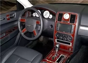 Chrysler 300 2005-2007 Full Set, Without NAVI system Interior BD Dash Trim Kit