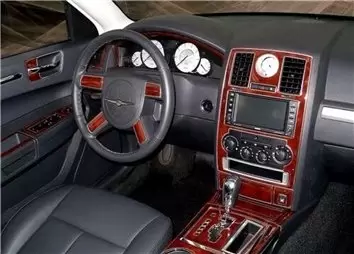 Chrysler 300 2008-UP Matching the original color Interior BD Dash Trim Kit Chrysler 300 2008-UP Matching the original color Interior BD Dash Trim Kit