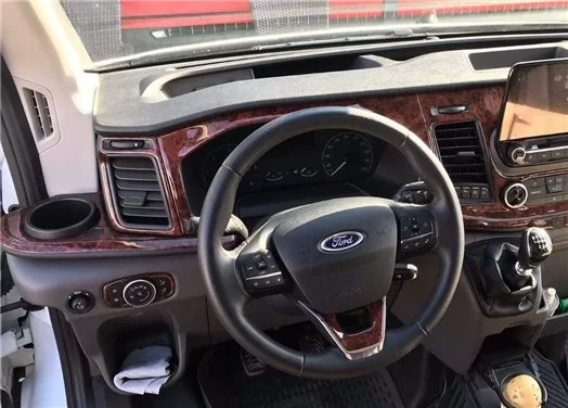 Ford New Transit 2020 3D Inleg dashboard Interieurset aansluitend en pasgemaakt op he 27 -Teile