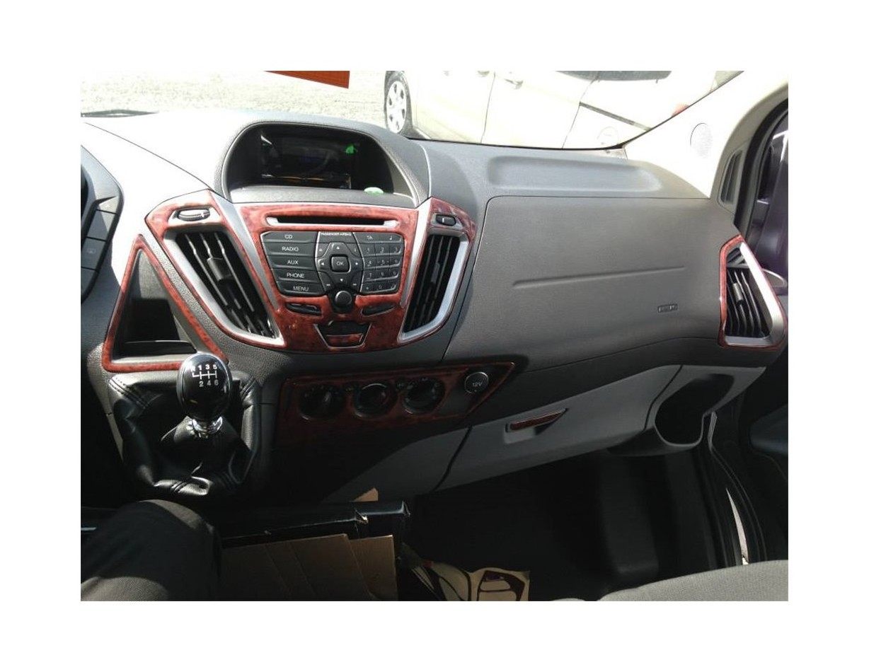 Ford Transit 01.2014 3M 3D Interior Dashboard Trim Kit Dash Trim Dekor 23-Parts