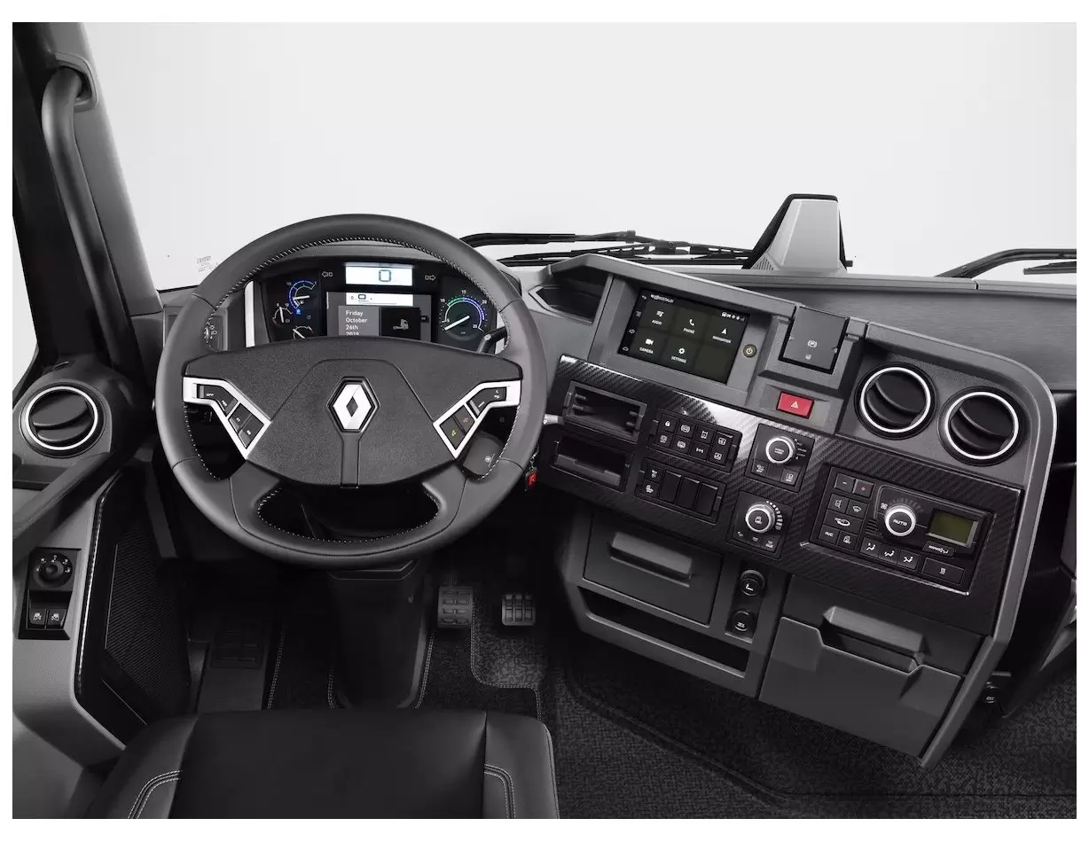 Renault Trucks T 2013-2023 3D Innenraum Armaturenbrett Zierleiste Dekor 27-teilig