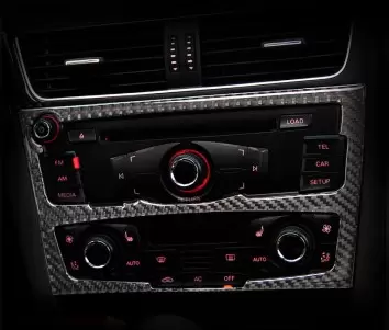 Audi A4 B8 Typ 8K 2009-2015 3D Decor de carlinga su interior del coche 7-Partes