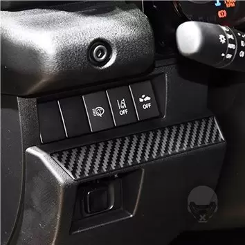 Suzuki Jimny 2019 Kit rivestimento interno cruscotto WHZ 10 pezzi