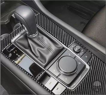 Mazda 3 2019-heden Interieur WHZ Dashboardafwerkingsset 20 onderdelen