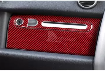 Smart Fortwo 451 2007-2015 3D Decor de carlinga su interior del coche 40-Partes