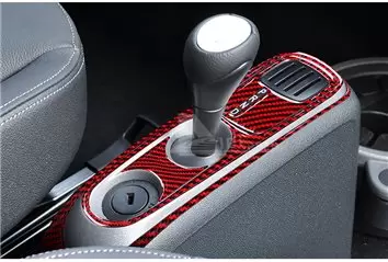 Smart Fortwo 451 2007-2015 3D Interior Dashboard Trim Kit Dash Trim Dekor 40-Parts