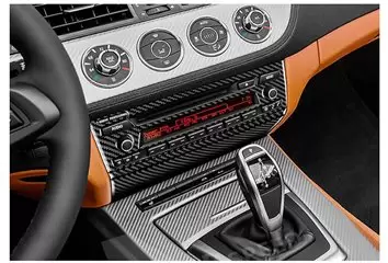 BMW Z4 E89 2009–2016 Mittelkonsole Armaturendekor Cockpit Dekor 30-Teilige - 7- Cockpit Dekor Innenraum