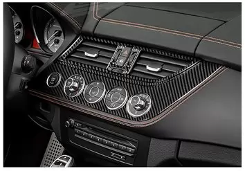BMW Z4 E89 2009–2016 Mittelkonsole Armaturendekor Cockpit Dekor 30-Teilige - 4- Cockpit Dekor Innenraum