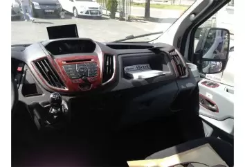 Ford Transit Custom Torneo 01.2014 3D Decor de carlinga su interior del coche 23-Partes