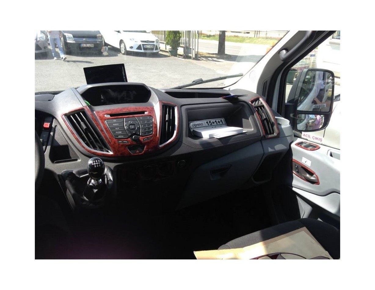 Ford Transit Custom Torneo 01.2014 3M 3D Interior Dashboard Trim Kit Dash Trim Dekor 23-Parts