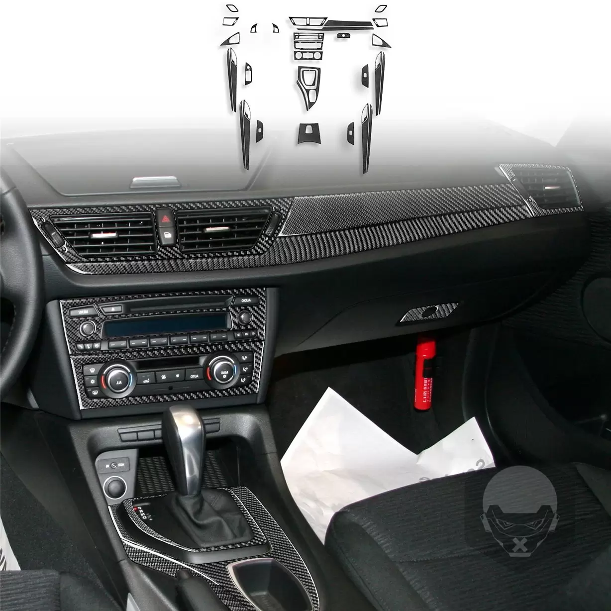 BMW X1 E84 2009–2015 Armaturendekor Cockpit Dekor 36-Teilige