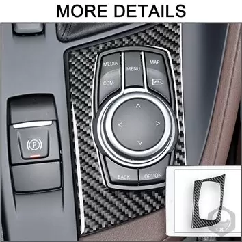 BMW X1 F48 2015 up 3D Interior Dashboard Trim Kit Dash Trim Dekor 32-Parts