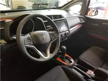 Honda Jazz 2014-2018 Full Set, With NAVI or 2DIN tape Decor de carlinga su interior