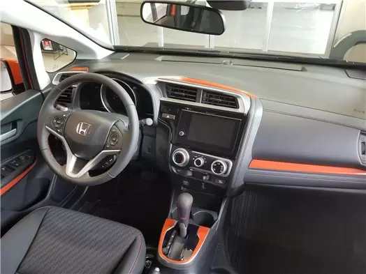 Honda Jazz 2014-2018 Full Set, Without NAVI Interior BD Dash Trim Kit