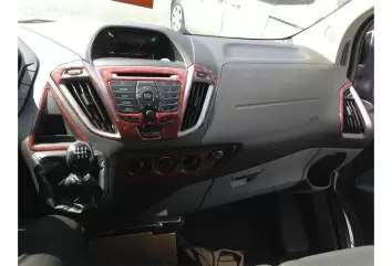 Ford Transit Dlux 01.2014 3D Decor de carlinga su interior del coche 20-Partes