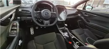 Subaru WRX Sedan 2022-2023 Decor de carlinga su interior del coche 51 Partes
