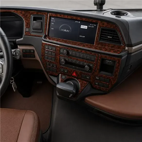 MAN TGX TGS TG3 12.3 inch 2022-2024 3D dashboard sierlijstset, 25 delen