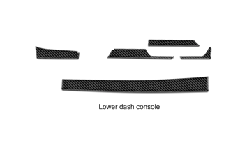 Chevrolet Camaro 2016-2024 Intérieur WHZ Kit de garniture de tableau de bord 36 pièces