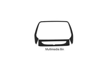 Chevrolet Camaro 2016-2024 Interior WHZ Kit de molduras de tablero 36 piezas