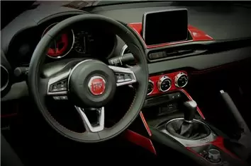 Fiat 124 Spyder 2012-2020 Interieur WHZ Dashboard inbouwset 14 onderdelen